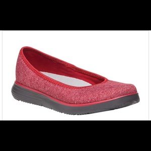 Propet Red Slip On Flat